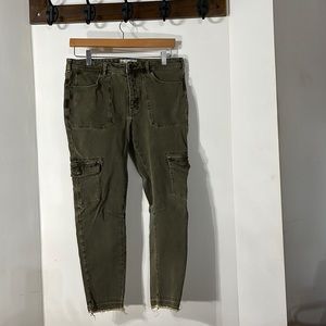 Free People khaki Cargo pant